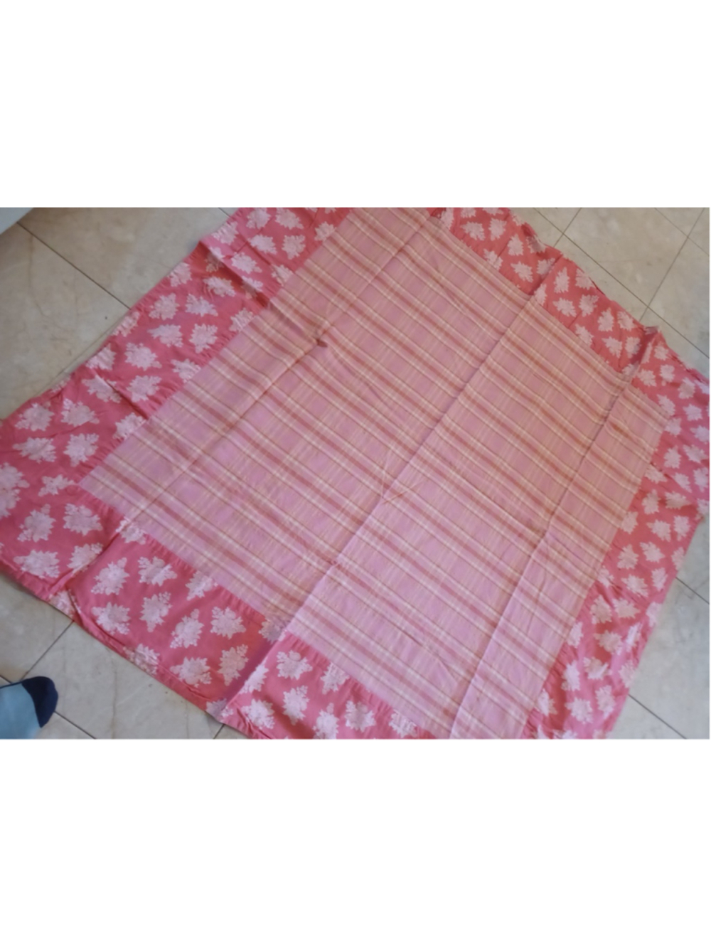 April Cornell 50x50 Tablecloth Classic Floral